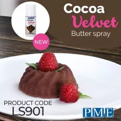 Spray Velours MARRON Chocolat comestible PME 100ml - Planète Gateau