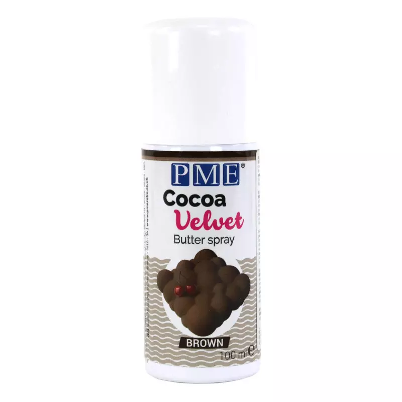 Spray velours chocolat à base de beurre de cacao 400 ml - Matfer