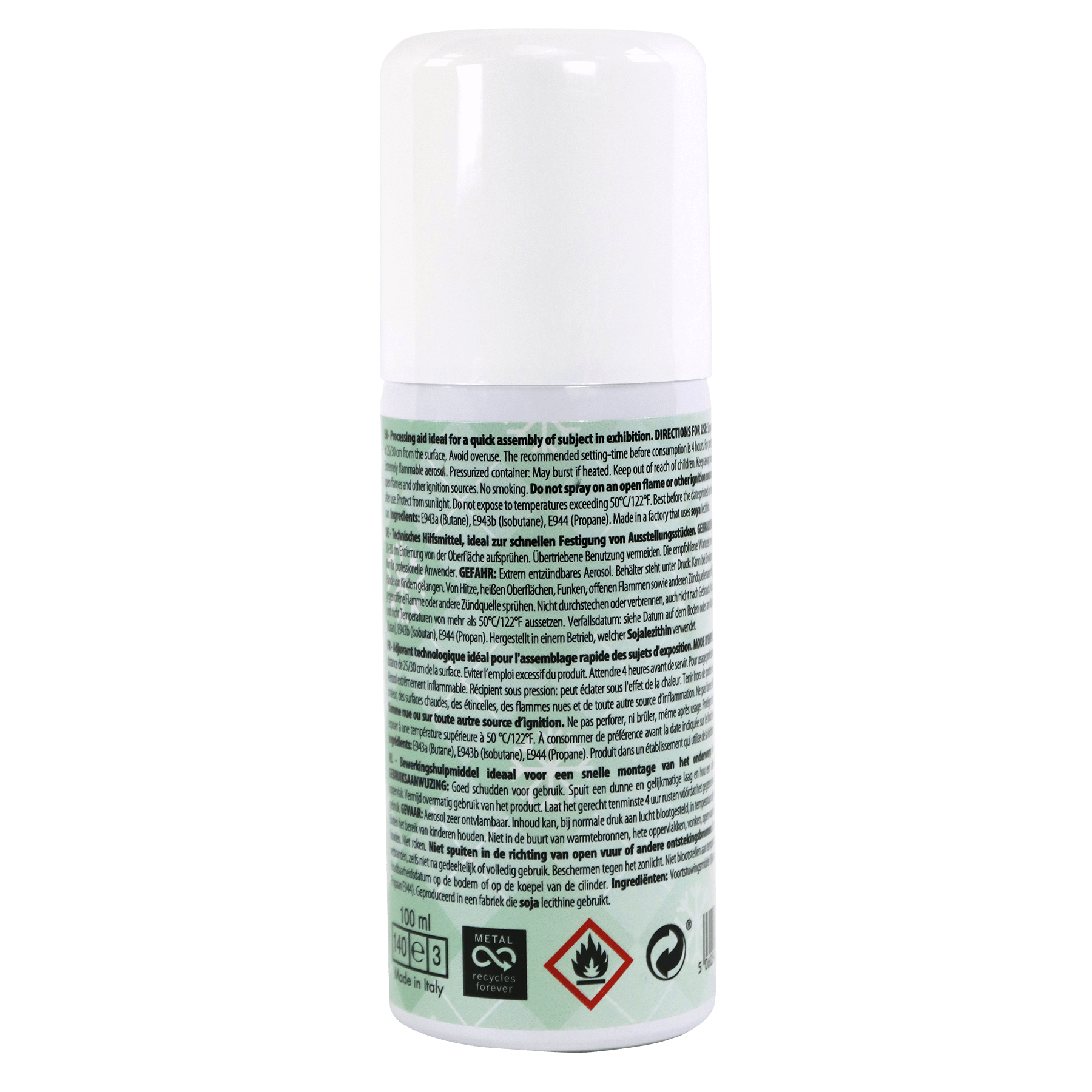 Spray Froid Sport-Tec 400ml - Premiers Secours Pour Blessures Sportives - Refroidissement Instantané