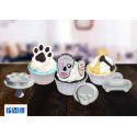 Set of 3 OS doggy cutters PME