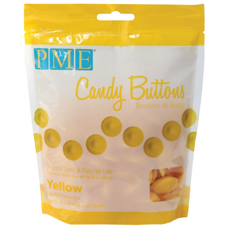 Candy Melt Botones Amarillo 340g