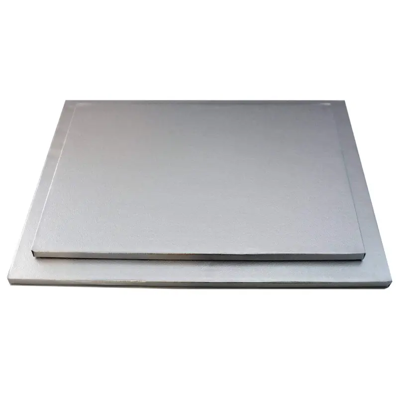 Miss Bakery's House® Cake Board - 3 mm - 30x40 cm - Silber&Gold - 10 Stück - eckig Miss Bakery's House® Cake Board - 3 mm - 30x40 cm - Silber&Gold - 10 Stück - eckig