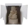 FunCakes - Semelle à Gâteau FunCakes Argentée Carrée 32,5 Cm