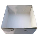 Square cake box rigid height 15 cm