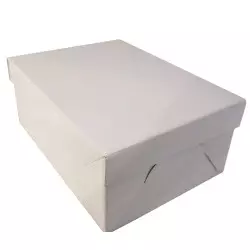 Boîte à gâteau rectangle Pure 36x25cm x2 - FunCakes - MaSpatule