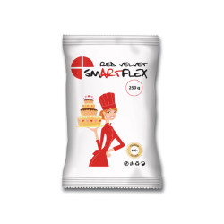 Pâte à sucre SMARTFLEX VANILLE Rouge 250 g