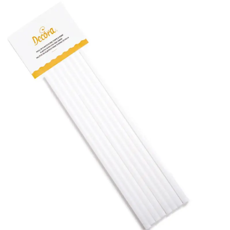 30 Tiges Pour Stand à Gâteaux - Dowels Plastique Robuste 24cm, Supports Séparation Pour Gâteaux à Étages Et Pâtisserie Professionnelle