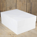 Rectangular cake box 40x30cm by 15cm high