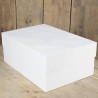 Box with rectangular presentation base end 35 x 25 cm