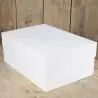 Box with rectangular presentation base end 35 x 25 cm