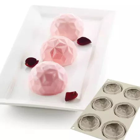 Moule silicone 3D mini gemme - Silikomart - Moules à gateaux