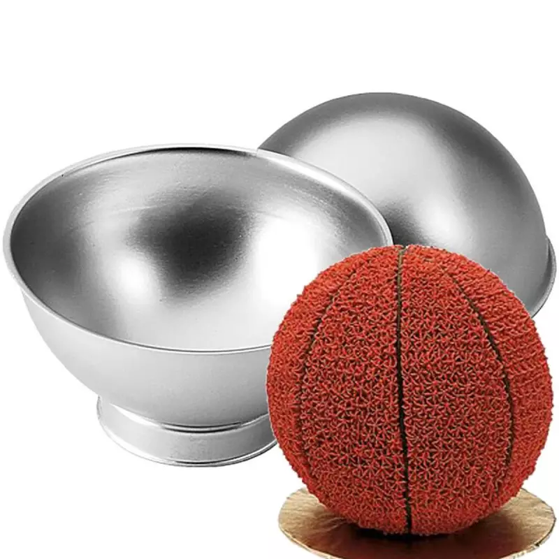 Moule gateau ballon de foot ou basket de 15cm - Wilton - Planète Gateau