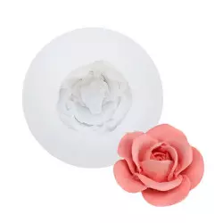 Moule en silicone rose 3D