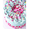 Sprinkles mix ice blue, white gold and silver Sweetapolita 100g