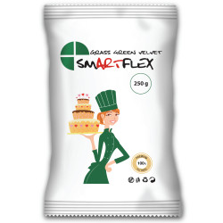 Pâte à sucre SMARTFLEX vanille vert gazon 250 g