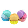 100 Caissettes à cupcakes pastel PME