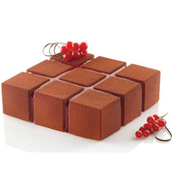 Moule gâteau carré forme cubes