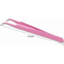 Pliers Fine, curved tips Pink