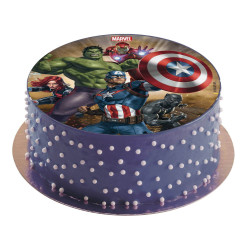 Disque comestible Avengers 16 cm