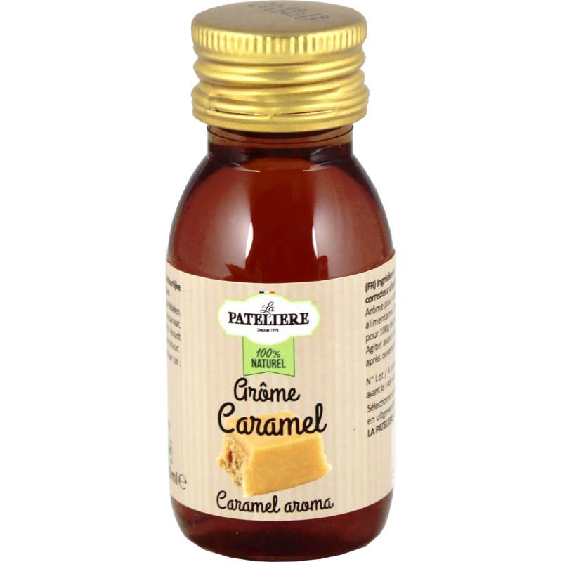 Arôme caramel 100 % naturel 60 ml