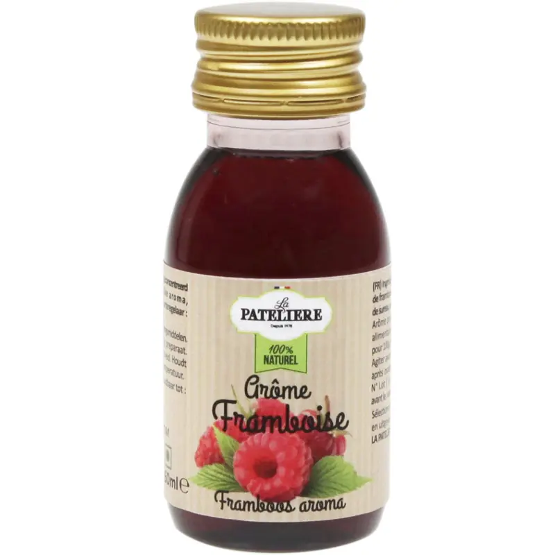 Arme framboise 100 % naturel 60 ml - Plante Gateau