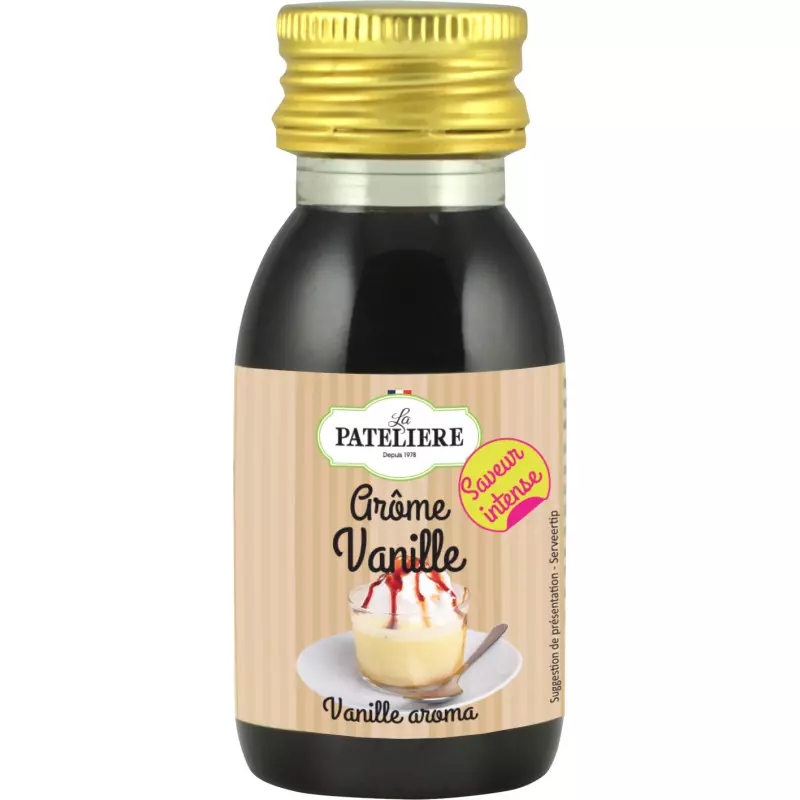 Arôme vanille LA PATELIERE 60 ml - Planète Gateau