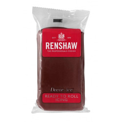 Pâte à sucre Renshaw pro MARRON Chocolat 250 g