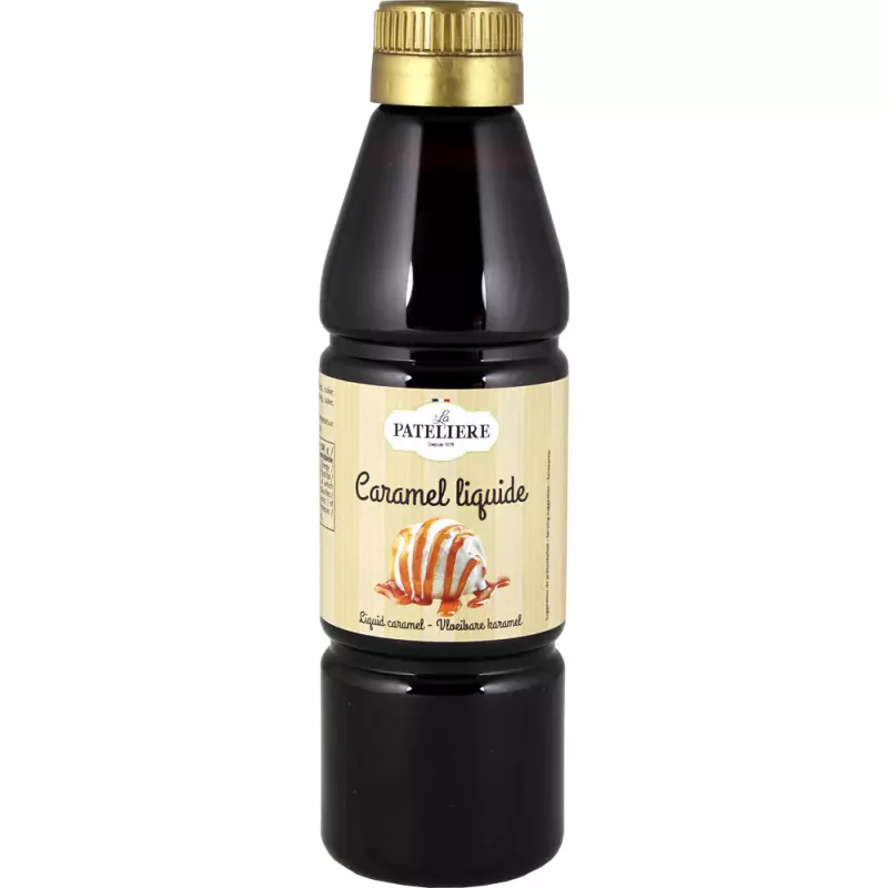 Caramel liquide LA PATELIERE 250 ml - Planète Gateau