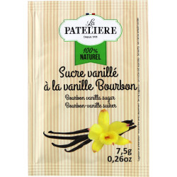 Sucre vanillé naturel à la vanille Bourbon 7.5 g