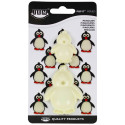 2 3D penguin cookie cutters