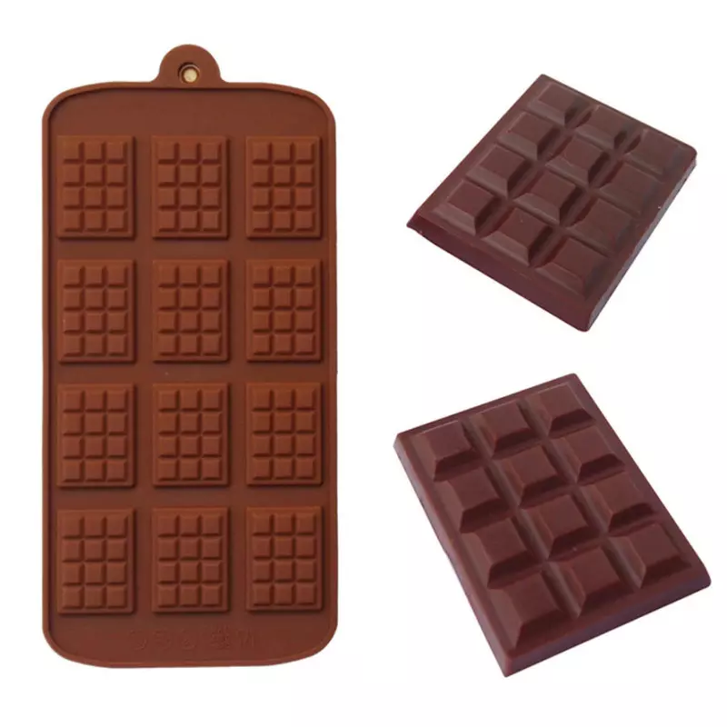 Moule à chocolat: 6 barres