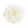 1 Fleur blanche en azyme XXL env.10cm de diamètre