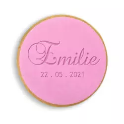 Personalized Stamp 6cm - Massive writing stamp