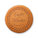 Personalized stamp 6cm - crown wheat ears
