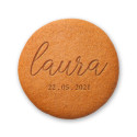 Personalized stamp 6cm - handwriting