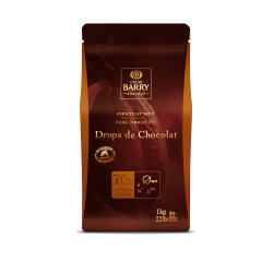 Pépites de chocolat noir 50 %Drops de Callebaut 1 kg