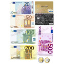Food printing Euro and CB sugar banknotes