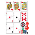 Edible printing CASINO and Poker card game