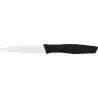 Couteau d'office noir 10 cm