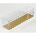 Square transparent macaroon box - 2 sizes