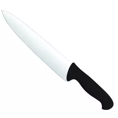 Couteau de cuisine noir 25 cm