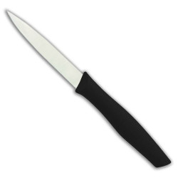 Couteau d'office noir 10 cm
