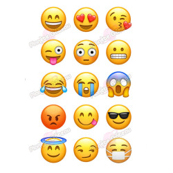 Impression alimentaire Emoji