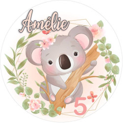 Personalized Baby Elephant Food Print