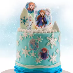 Figurine Olaf pour gâteau La reine des neiges 2 - Planète Gateau