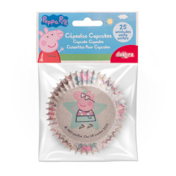 50 Caissettes cupcakes Peppa Pig
