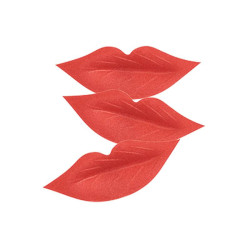 Lèvres rouge en azyme 5 cm x200