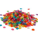 Mini multicoloured stars in sugar 100g