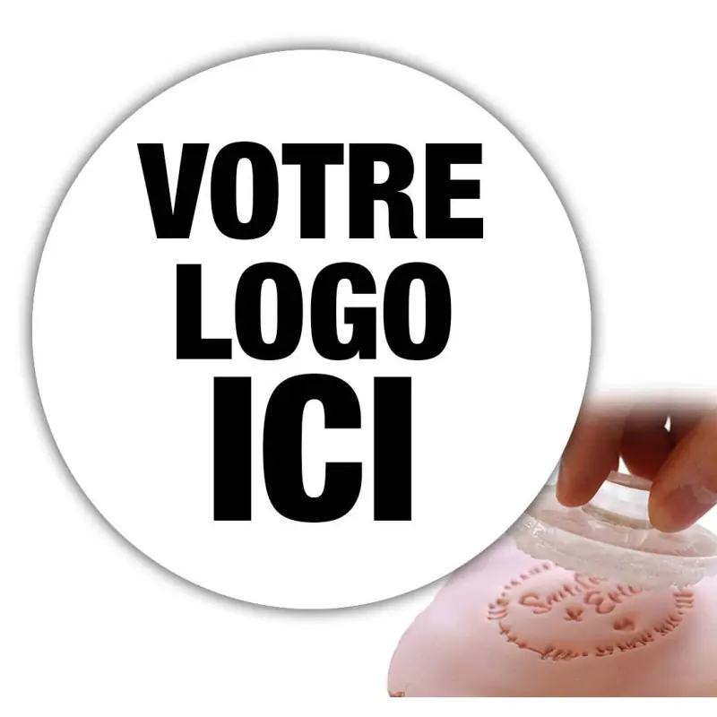 Tampon Embosseur personnalisé sur mesure pour gâteau