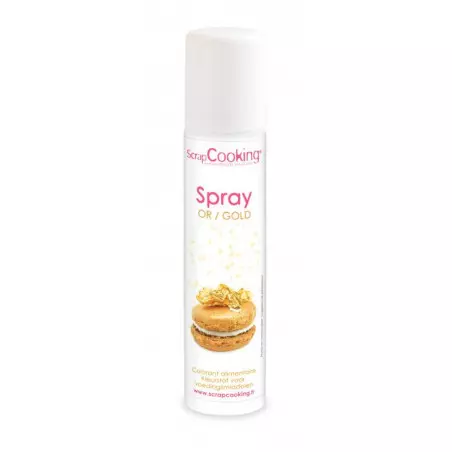 Spray alimentaire or 75 ml
